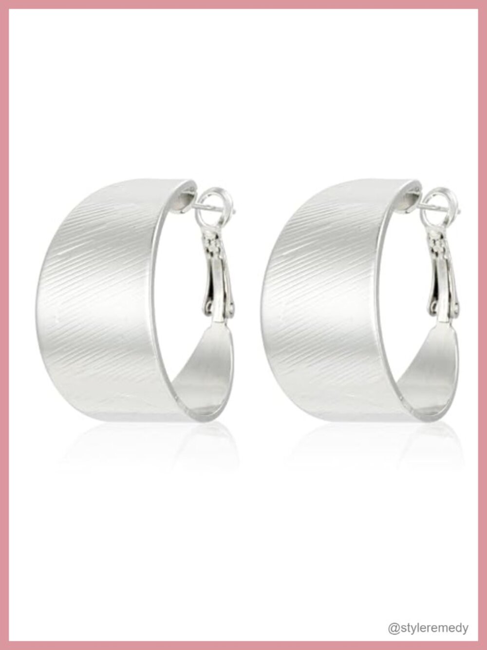 Chunky Gold Hoop Earrings 14K Gold Plated Large Thick Hoops Women
